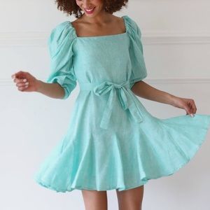 nordstrom mint green dress Mint Green Maxi Floor Length Formal Prom Evening Dress EN5610 Size 14 / Green